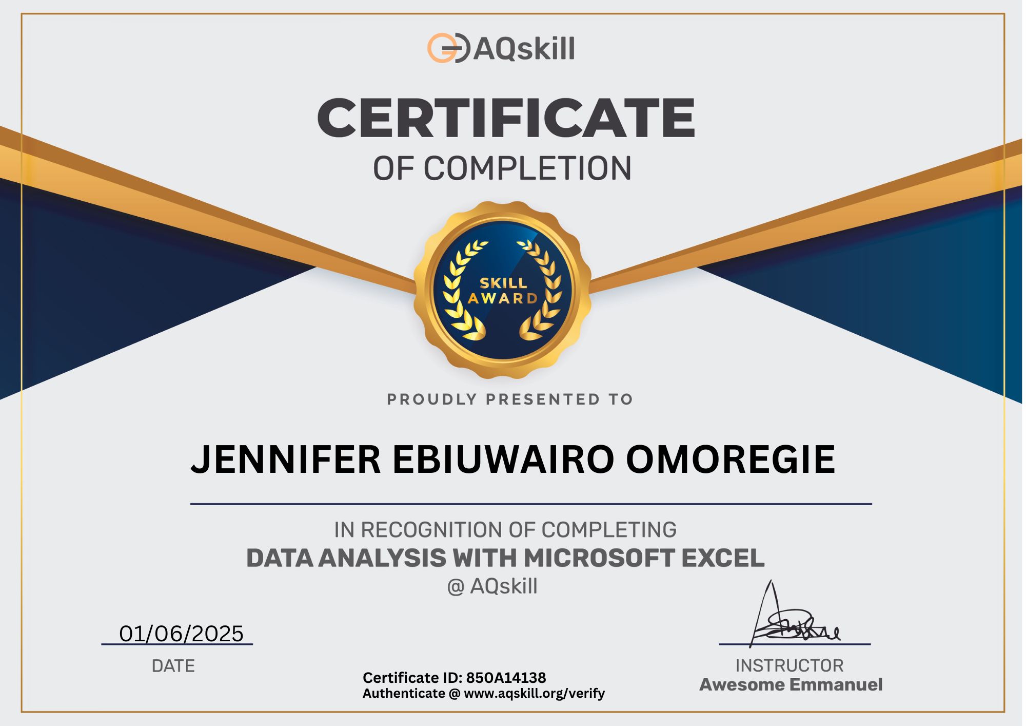 Certificate Image