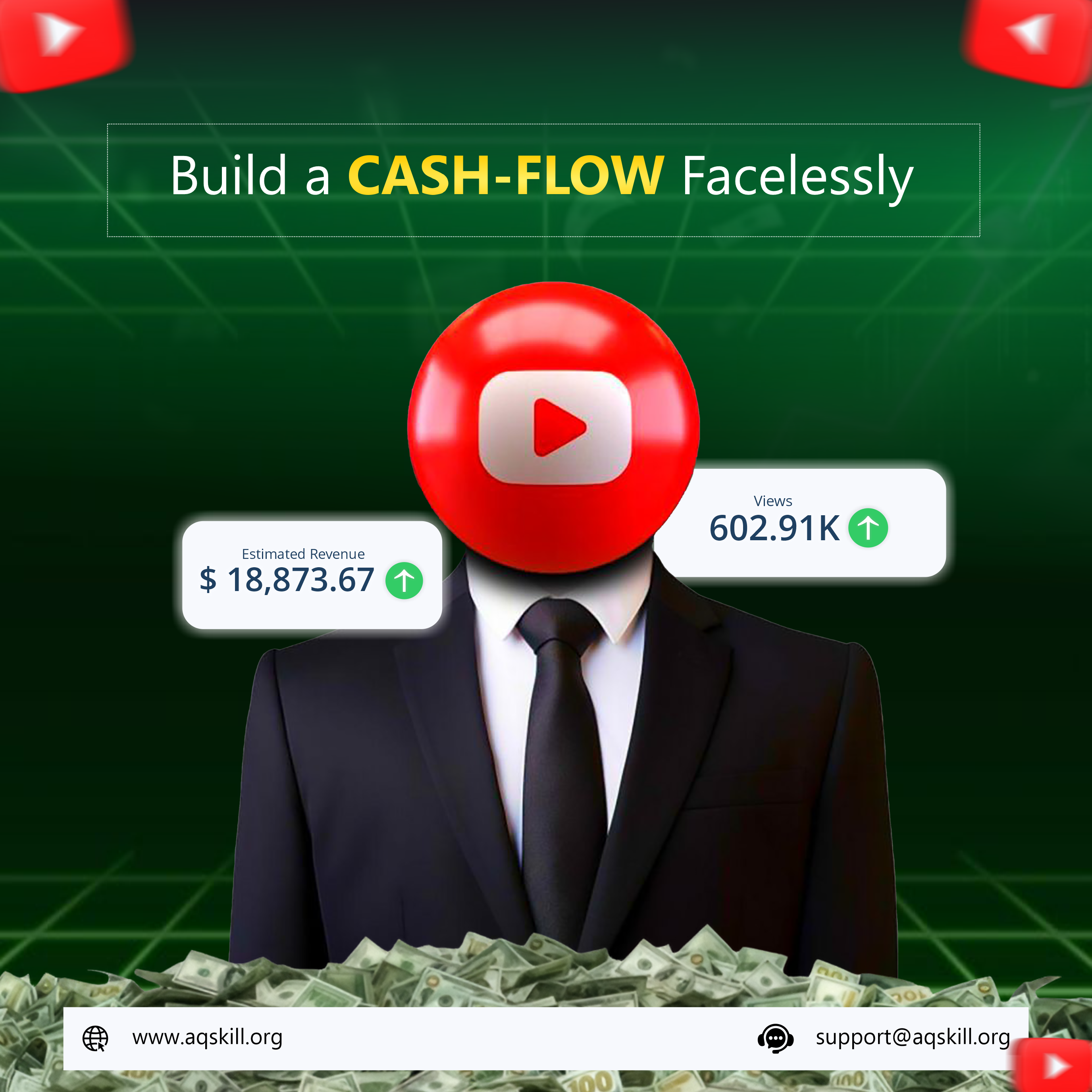 Build a Cash-Flow Facelessly